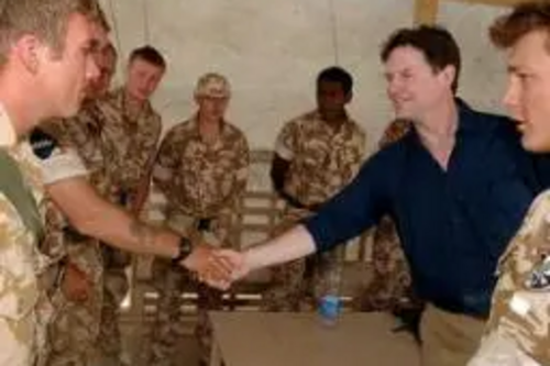 Nick Clegg MP in Afghanistan