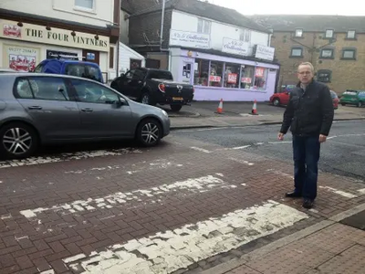 A zebra crossing is a likely solution