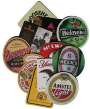 Beer mats