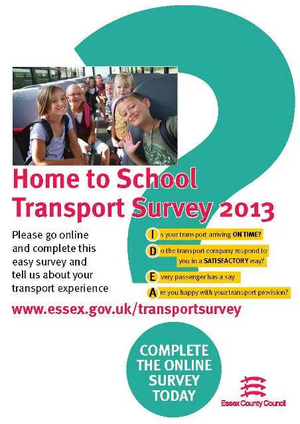 Home to school transport survey 2013