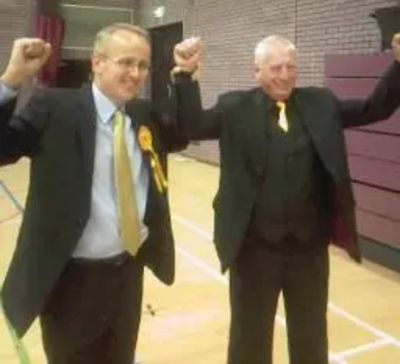 Cllr David Kendall & Cllr Barry Aspinell at the 2009 County Count