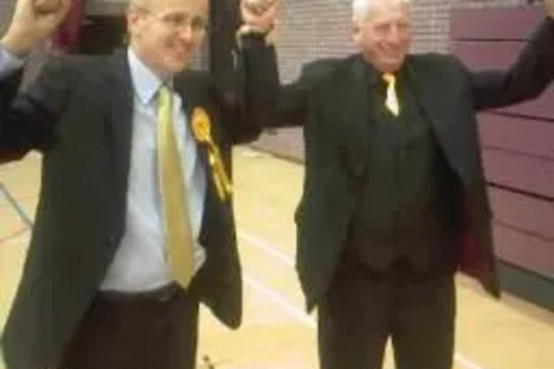 Cllr David Kendall & Cllr Barry Aspinell at the 2009 County Count