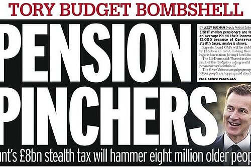 Pension Pinchers - Daily Mirror