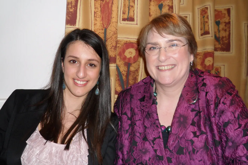 Baroness Sal Brinton with Kristiana Papi, one of our candidates for 2011