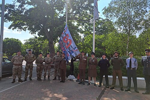 Essex Warley Army Reserve and Cadet Forces mark D-Day 80 anniversary ceremony