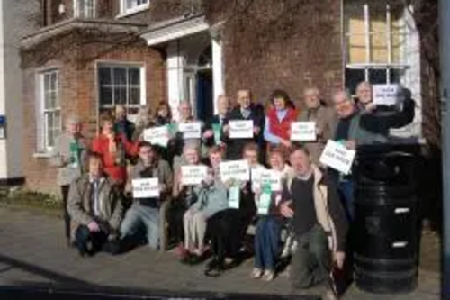 FLASHBACK: Lib Dems and Old House users stage demo at Old House, April 2008