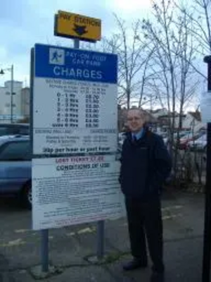 Cllr David Kendall asked for a freeze on car parking charges