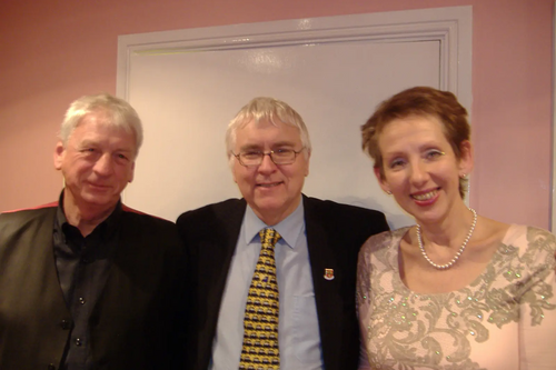 Cllr Barry Aspinell, Sir Bob Russell and Cllr Vicky Davies in Brentwood recently