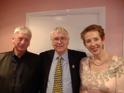 Cllr Barry Aspinell, Sir Bob Russell and Cllr Vicky Davies in Brentwood recently