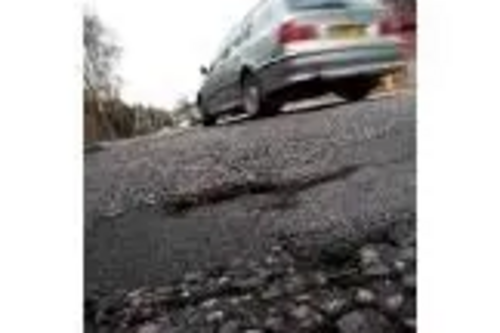 Potholes in Brentwood