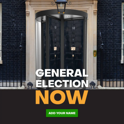 Revolving No10 Door, General Election NOW