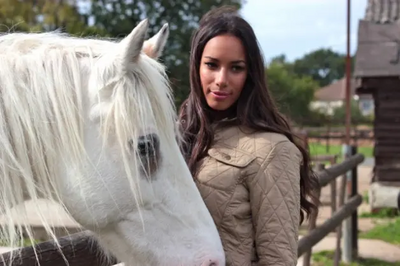 Leona Lewis visits Hopefield Animal Sanctuary